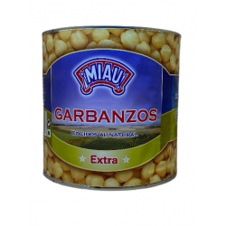 MIAU GARBANZO COCIDO 3 KG
